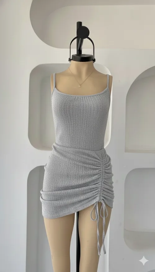 Mini vestido shine jala pita