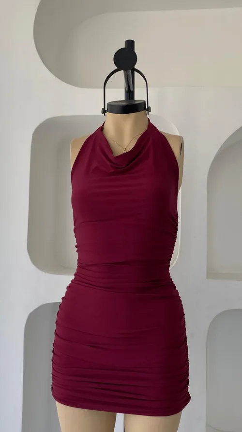 Vestido Margaret corrugado