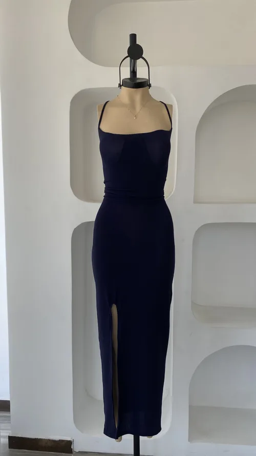 Vestido Fiorella brillo