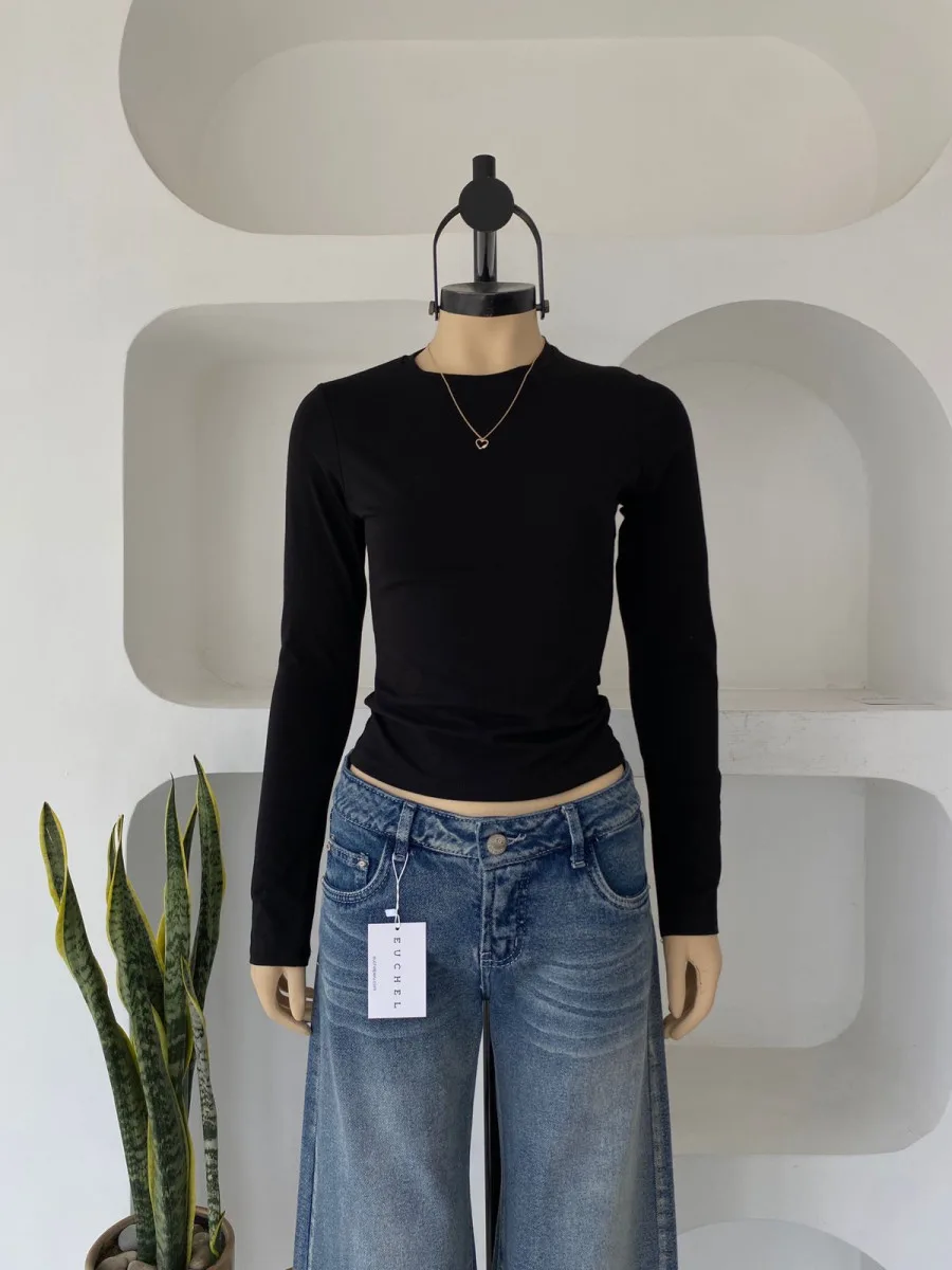 POLO CUELLO REDONDO M/LARGA