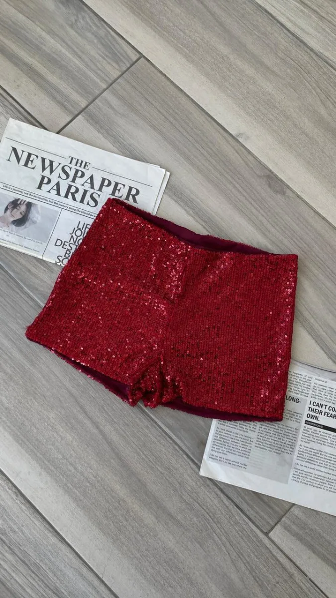 SHORT LENTEJUELA