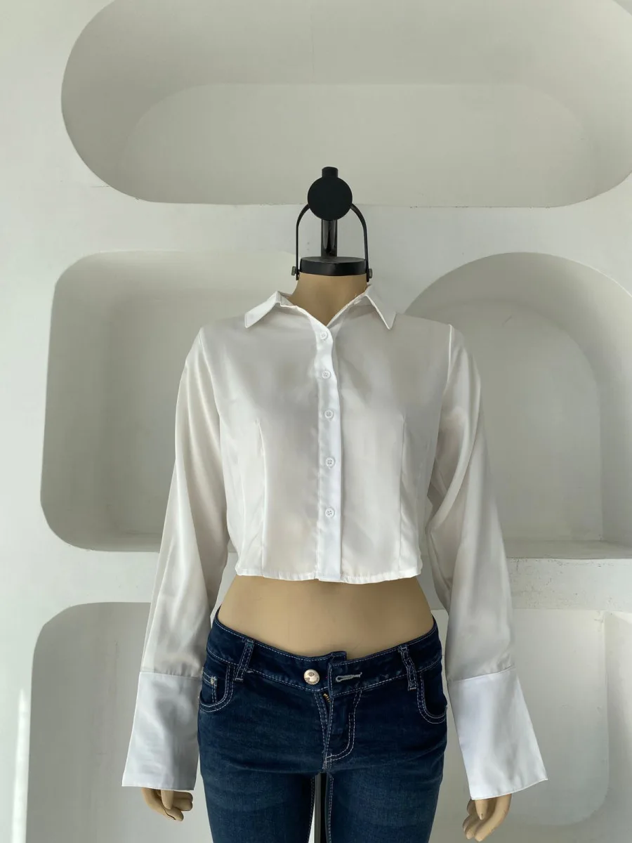 blusa satin