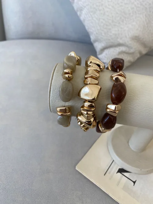 BRAZALETE AURA DORADA