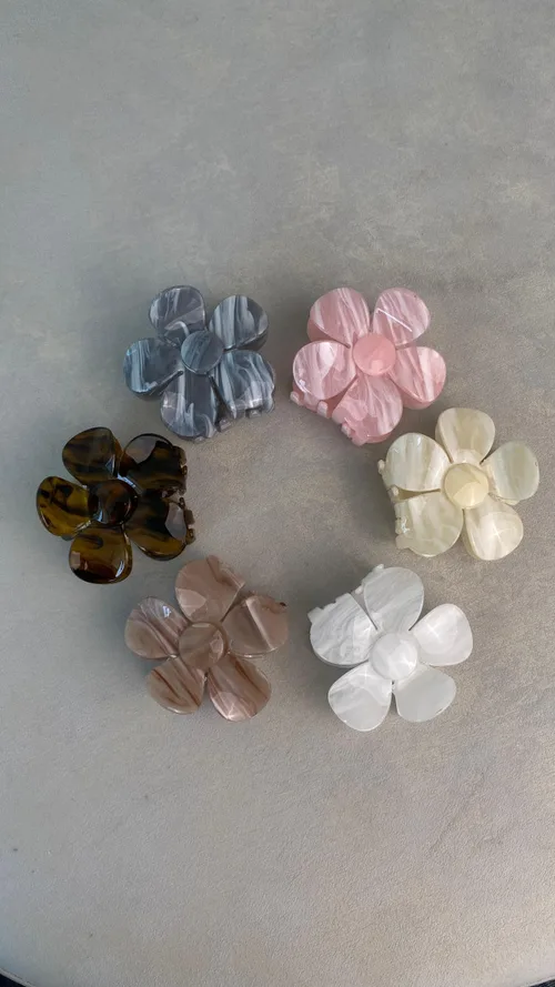 Pinza de Flor Acrílica