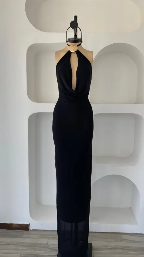 Vestido Cami broche